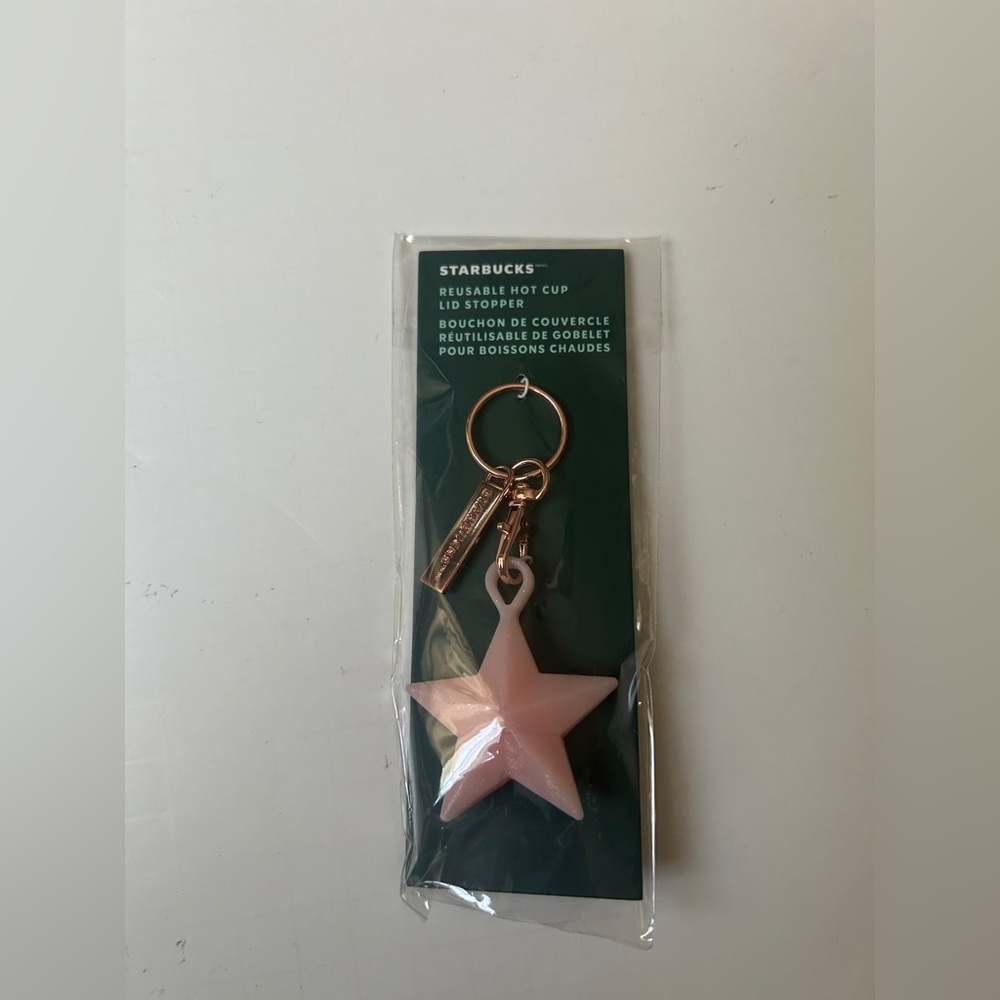 Starbucks Reusable Hot Cup Lid Stopper Pink